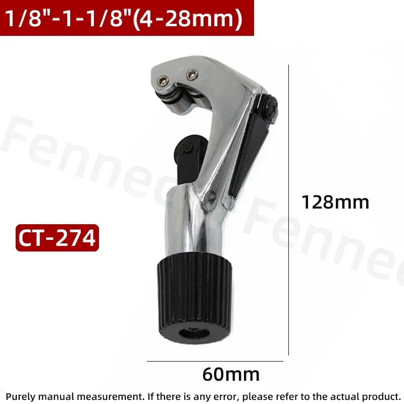 Pipe Cutter Roller Bearing Pipe Tube Shear Cutter for 4-28mm CT-274 Copper/aluminum/iron/stainless Steel Pipe Cutter Tool