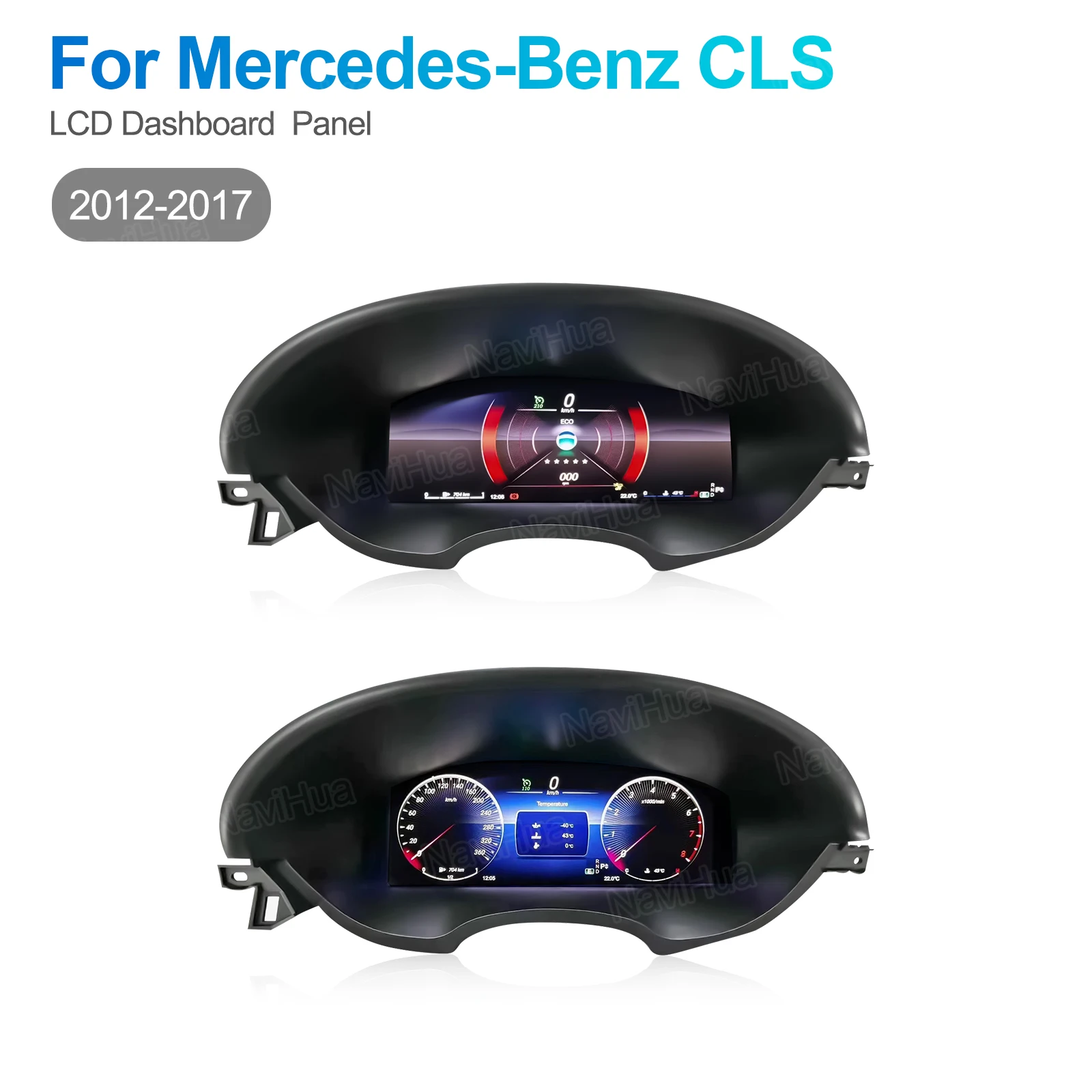 

New 12.3" Car Digital Cluster Instrument For Mercedes Benz CLS Class 2012 2017 LCD Dashboard Auto Speedometer Virtual Cockpit