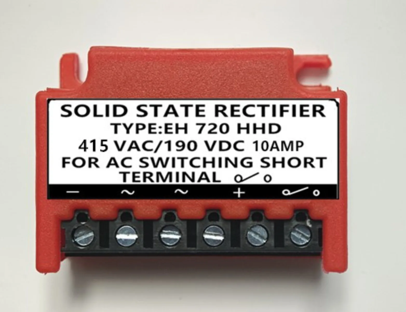 

EH720 AC415v DC190v 10A Motor Brake Rectifier