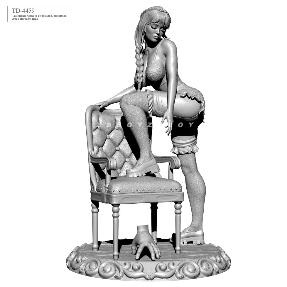 50mm 75mm Resin model kits figure beauty colorless and self-assembled (3D Printing ) TD-4459/3D