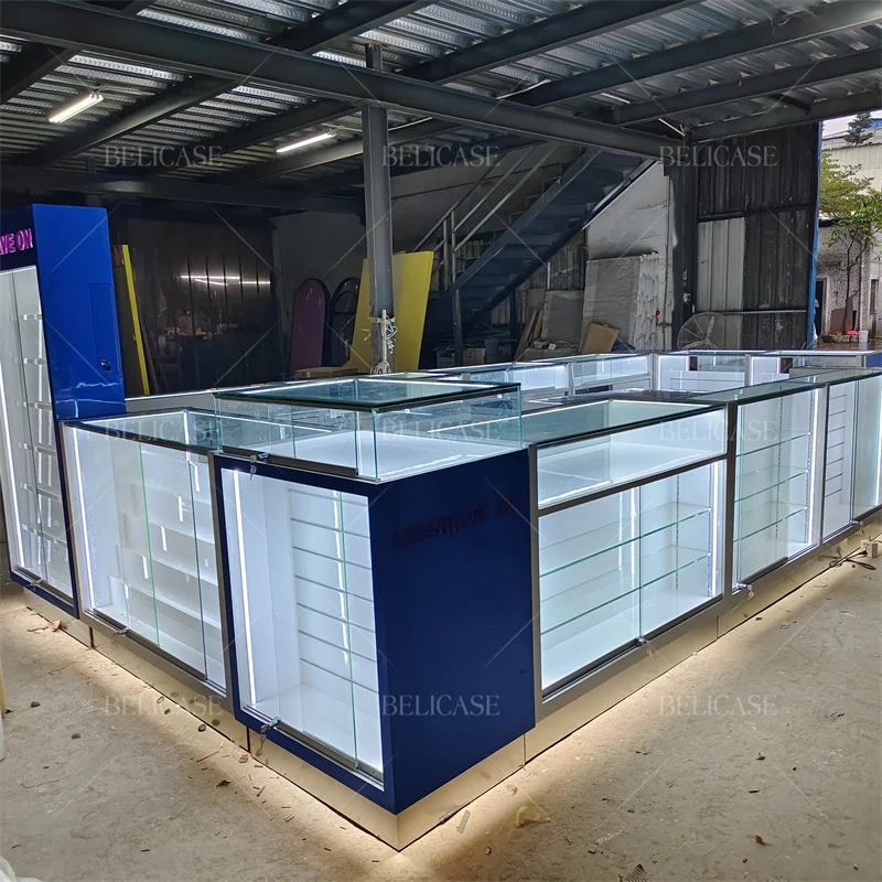 

customized.Small Mobile Kiosks And Shops Showcase Display Custom 3*4M 10*10Ft 10X12Ft 8X10Ft Removable Mobile Kiosk On Wheels