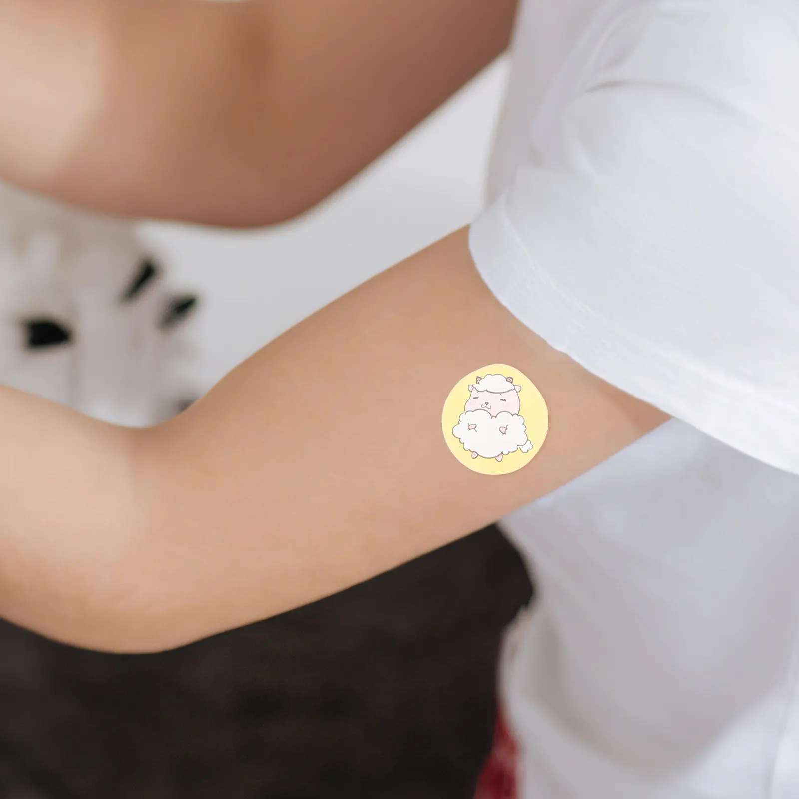 

120 шт., мультяшные клейкие бинты, круглые наклейки для ухода за ранами, водонепроницаемые, дышащие, подходящие для детей, с изображением животных