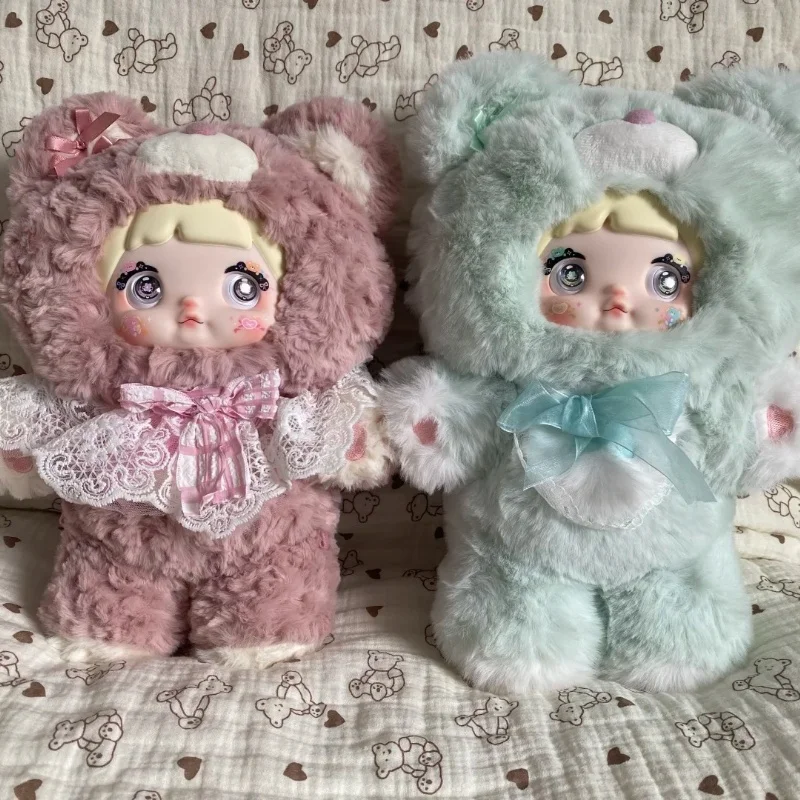 

Genuine Official Nommi Goodnight Bear Series 400% Large Desktop Ornament Collection Blind Box Trendy Play Doll Gifts For Girls