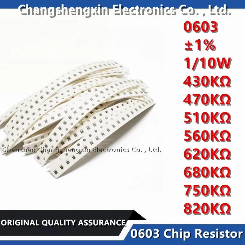 1% Stück 0,1 SMT-Chip-Widerstands toleranz Widerstand kΩ kΩ kΩ kΩ kΩ kΩ kΩ kΩ kΩ kΩ kΩ Ohm 1/10w w