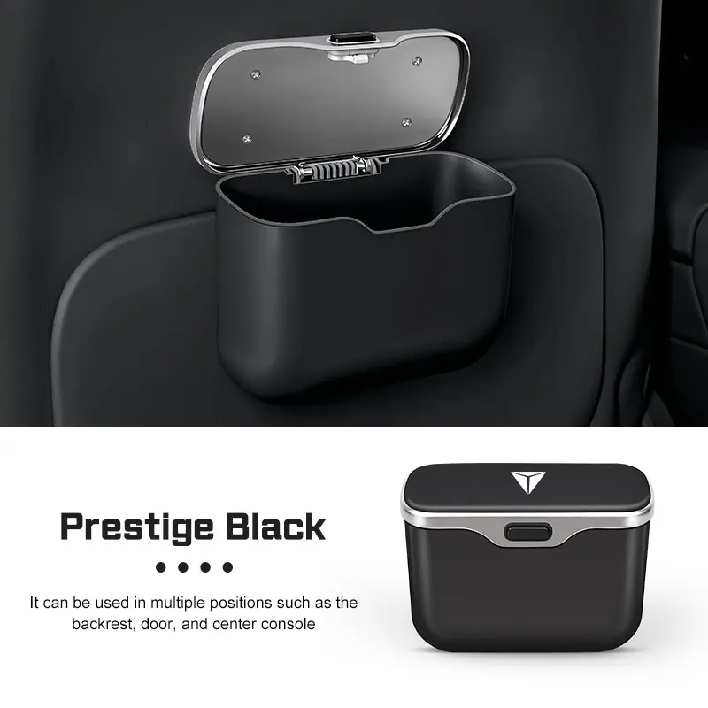 

for Changan Deepal S07 S7 L07 SL03 S05 G318 2024 2025 Car trash can Waterproof storage box Door Hanging Garbage Bin Accessories