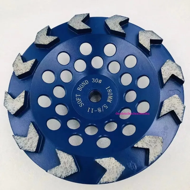 2025High Quality 180mm Diamond Double Row Grinding Cup Wheels abrasive tools grinding wheels for Stone and Concrete