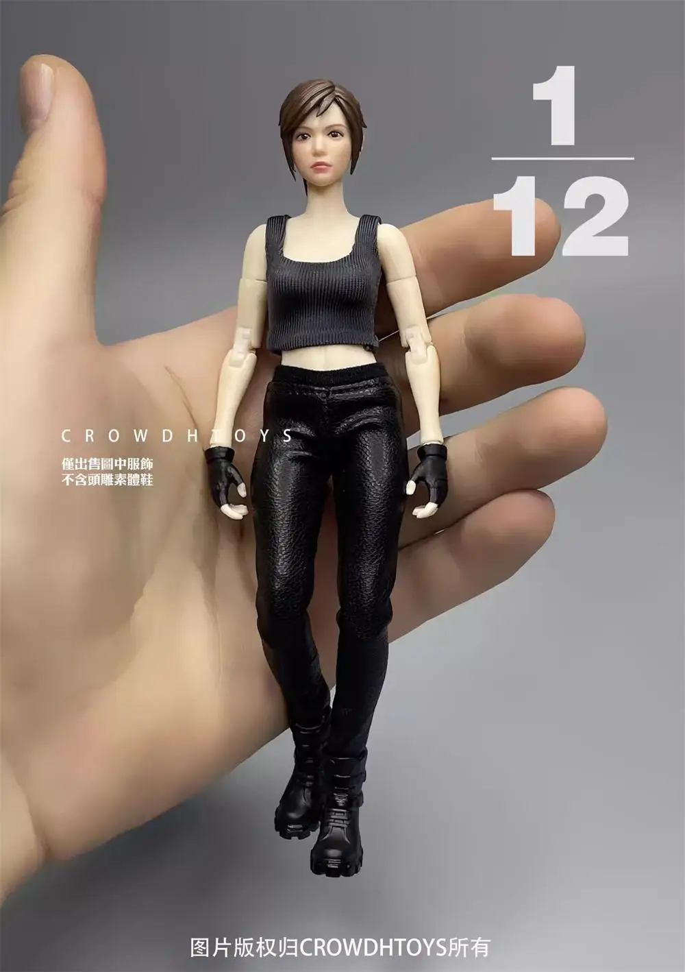 

Best Sell 1/12 Dark Source Fashion Female Pant Trousers No Doll No Figure Accessories For 6" SHF ANT Doll Figure Collect DIY