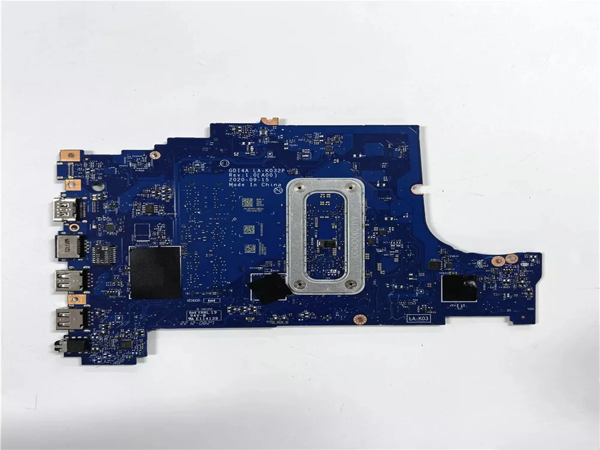 

CN-0G4GH1 0G4GH1 G4GH1 For DELL Vostro 15 3501 3500 Laptop Motherboard SRK05 I5-1135G7 CPU 100% Full Teste