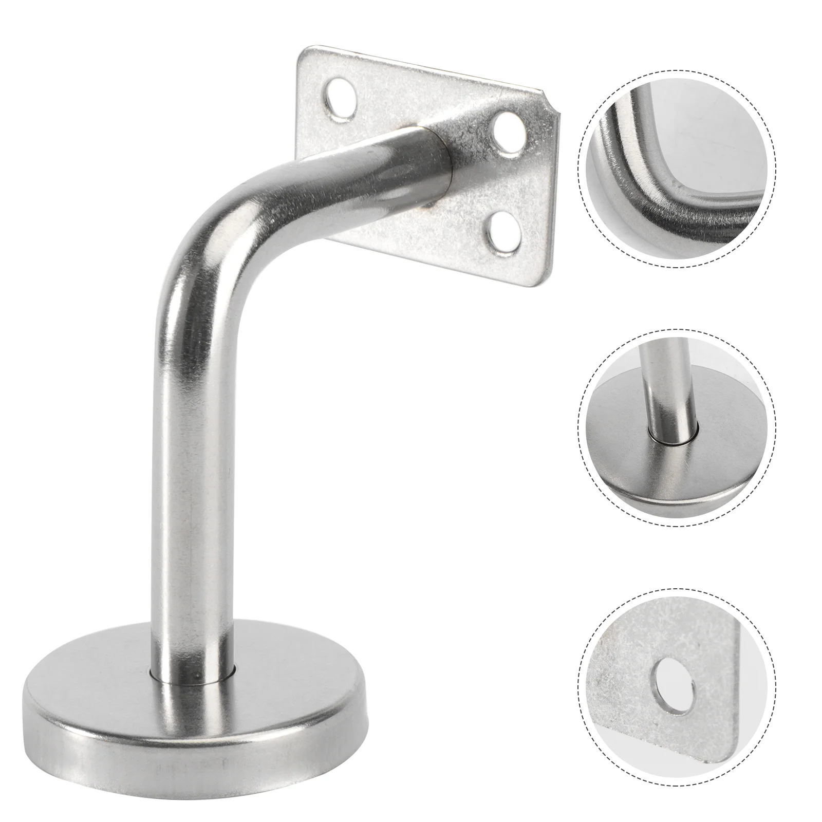 

3/5/10pcs HandRailing Bracket Brackets Bracket Stair Railing Bracket Wall Railing Bracketing Staircases Stainless Steel
