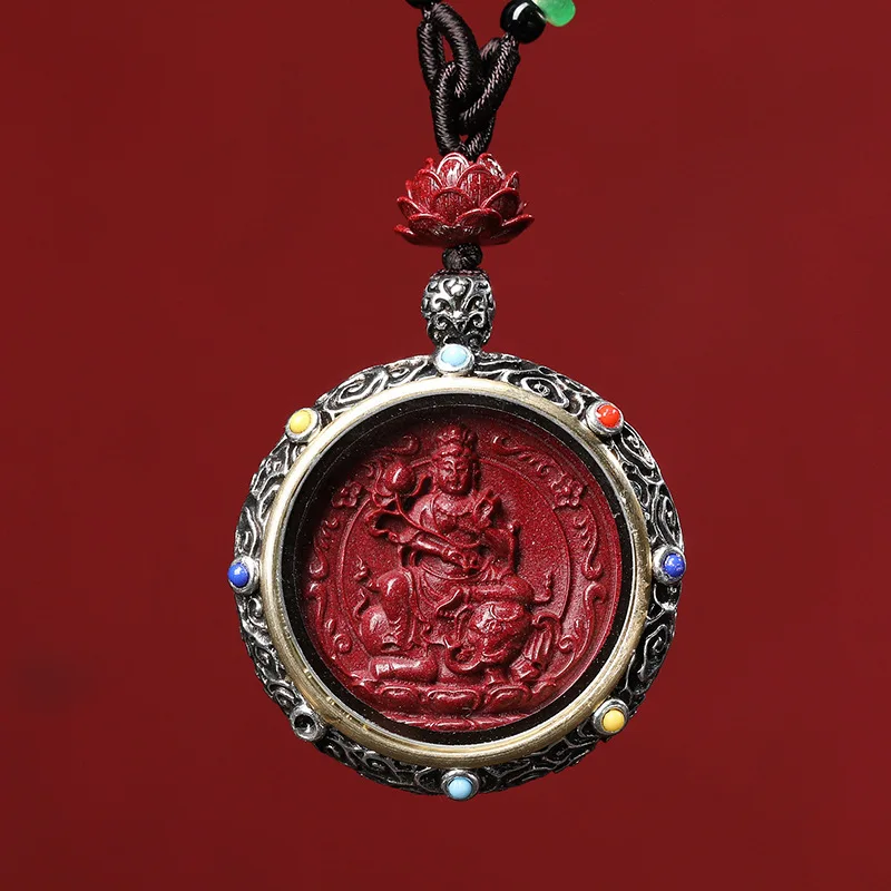 

Высокосодержащая буддийская руда, фиолетовый золотой песок ThangkaAmulet, подвеска-покровитель зодиака