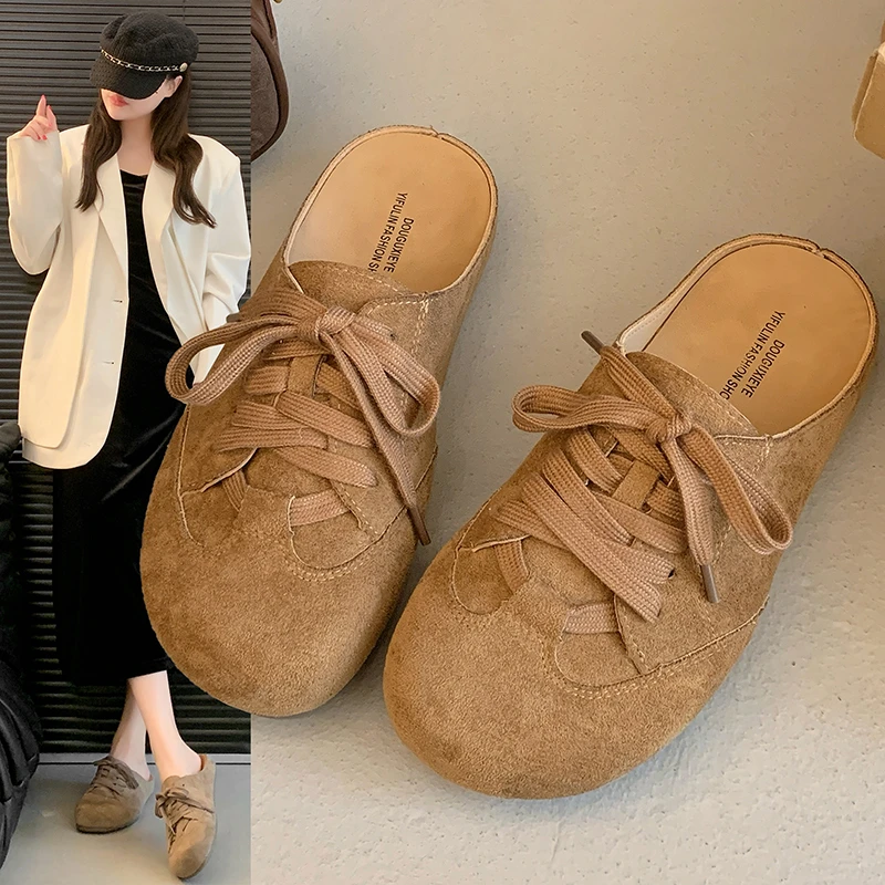 2025 New Suede Women Clogs Slippers Fashion Cork Footbed Beach Slippers Soft Cork Nonslip Men Clogs Slippers With Arch Support