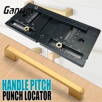 Handle Positioning Hole Puncher Punch Locator Wardrobe Cabinet Door Installation Hole Drilling Guide Woodworking Auxiliary Tools