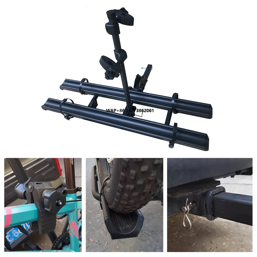 

Cost-effective Aluminum+iron Can Be Folded Cycle Carrier Bicycle Car Bicycle Rack