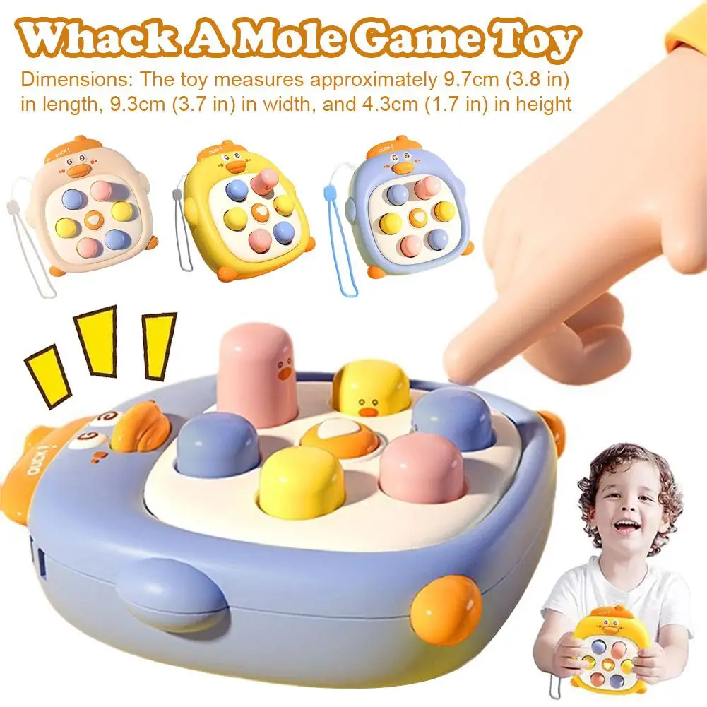 Kids Cartoon Education Baby Toys Toddler Educational Board Game Child Game Animal Hammering Gift Parent Knocking Theme Birt B9G2