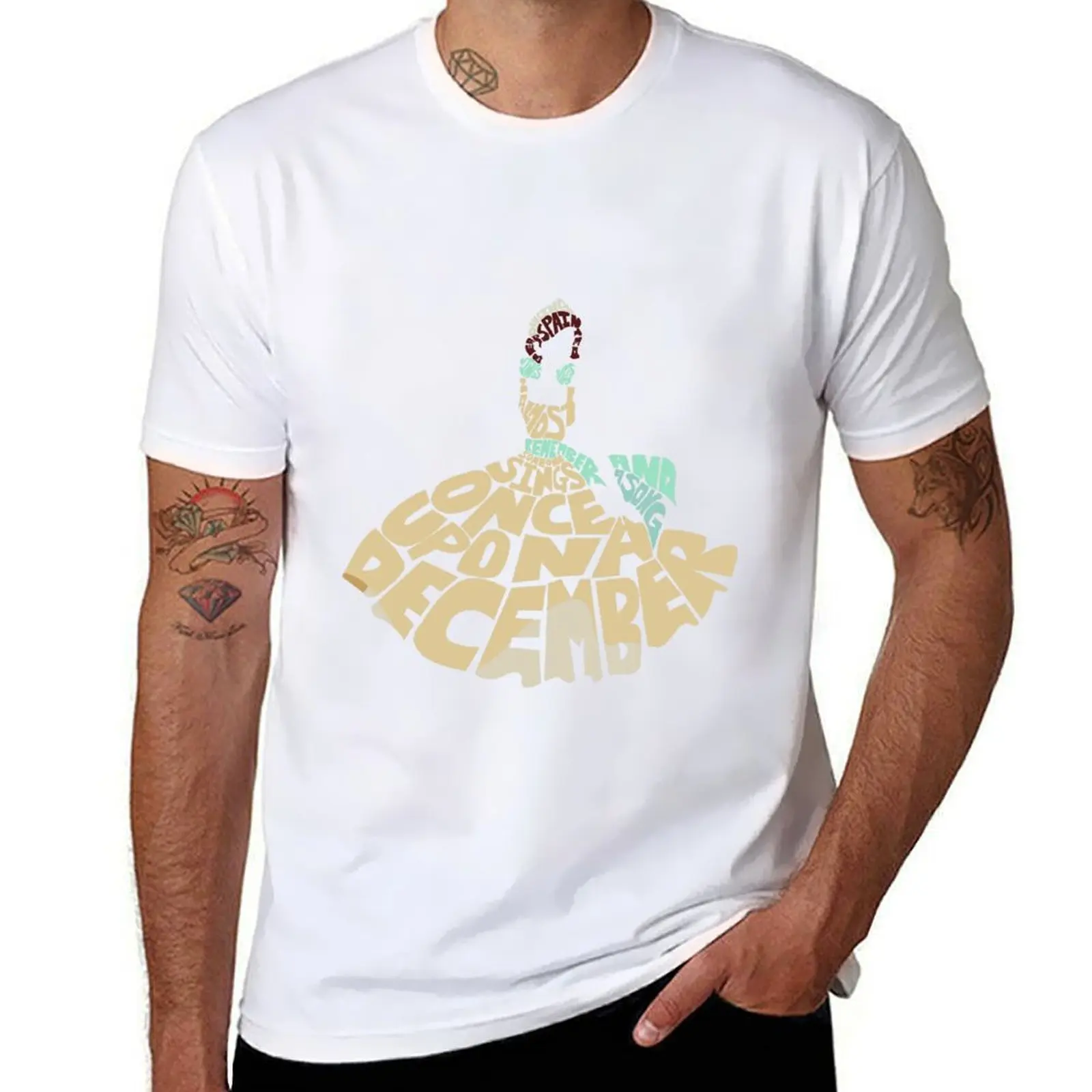 

Once upon a december T-Shirt cotton t shirt pack t shirts for man cotton soft T-Shirt