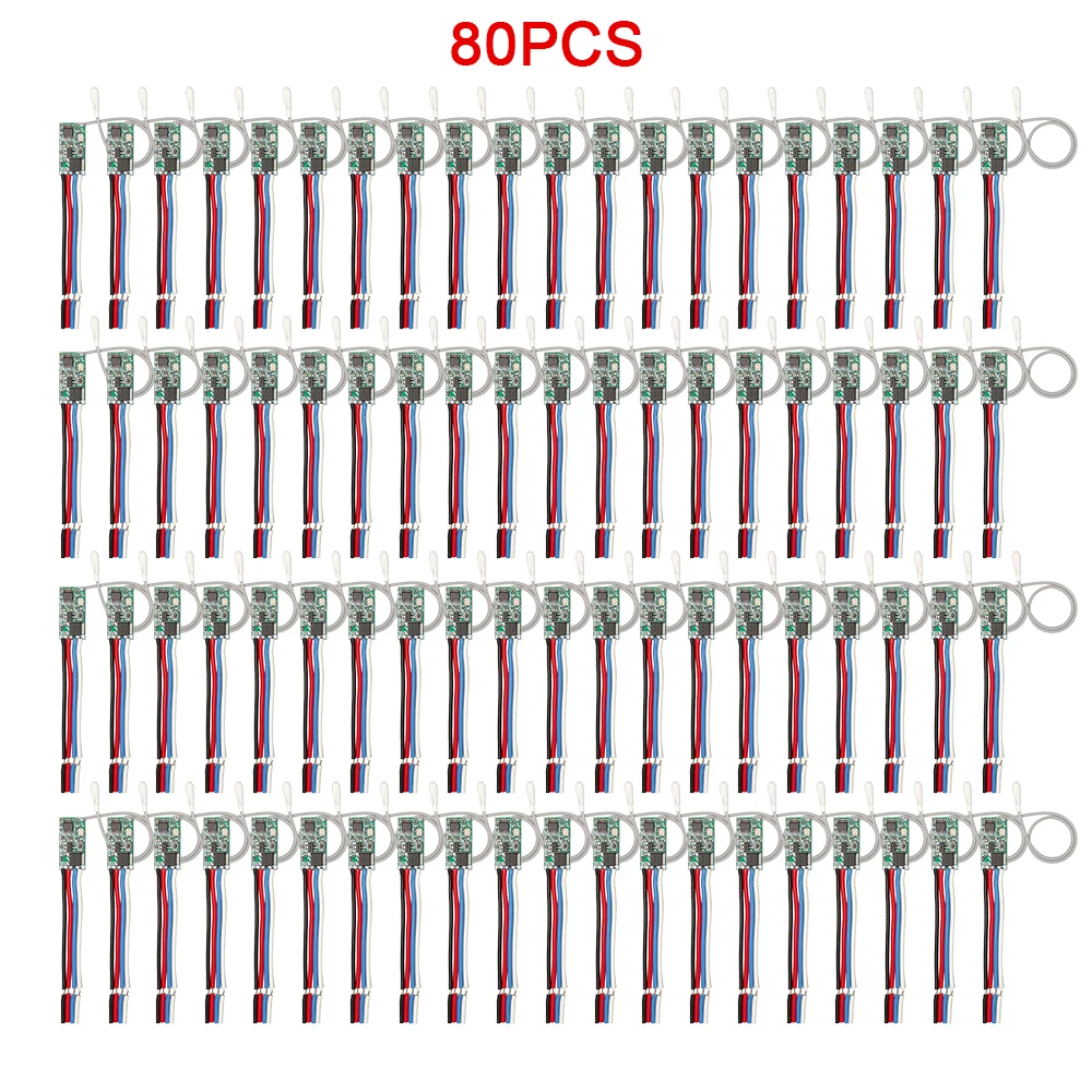 QIACHIP RF 433.92MHz bezprzewodowy przełącznik zdalnie sterowany przekaźnik DC 3.6 V 5V 9V 12V 24V zestaw sterownik światła LED przekaźnik odbiorczy