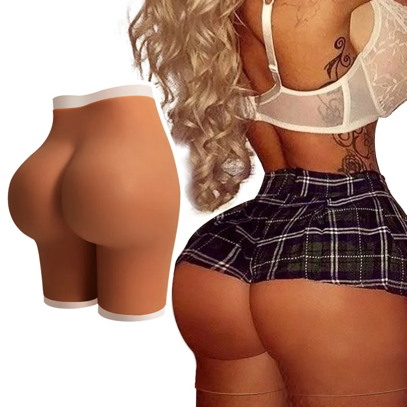 

Plus Size Shaper Big Butt and Hips Thickness Silicone Hips Butt Lifter Shapewear Realistic Padded Hip Pants