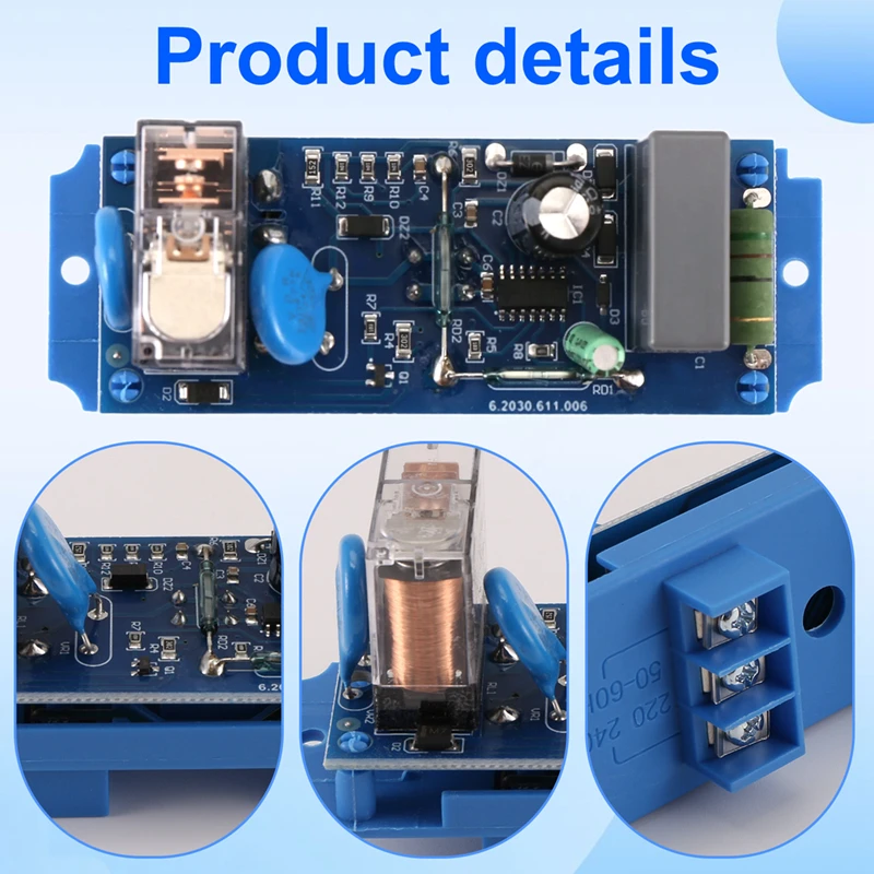 Painel De Circuito Integrado Eletrônico, Sensor De Pressão De Relé, Controlador De Chip, Peças De Interruptor De Controle De Bomba, EPC-3, 220V