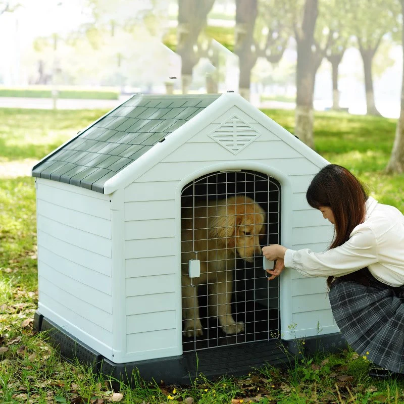 Maison modulaire d'intérieur et d'extérieur pour animaux de compagnie, accessoires de chenil, meubles pour chats et chiens, petit animalerie, Fg23