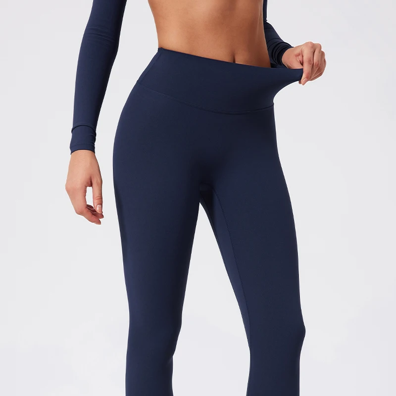 Hearuisavy High Waist Workout Leggings Woman Gym Pants Female Running Push Up Sports Leggings Quick-Dry Scrunch Yoga Pants image 3