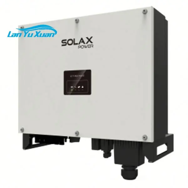 Solax Inverter With Solar Charge Controller Mppt 20Kw Single Phase Power That Work Without Battery