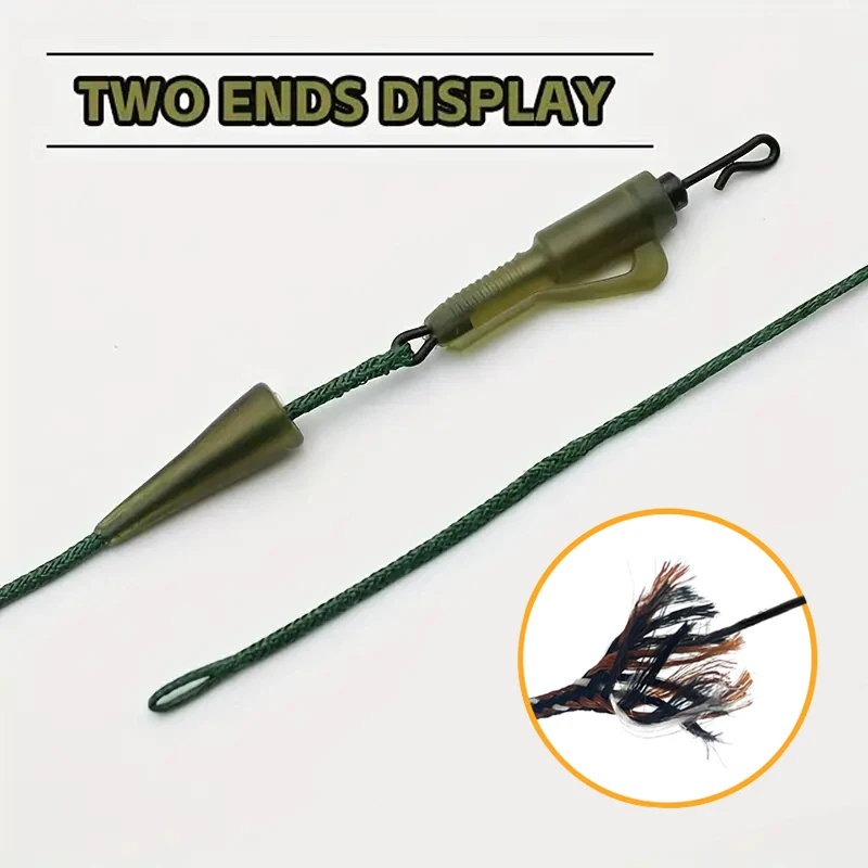 YOTO Chod Rig Leadcore – Líder trenzado de carpa sin plomo - imagen 3