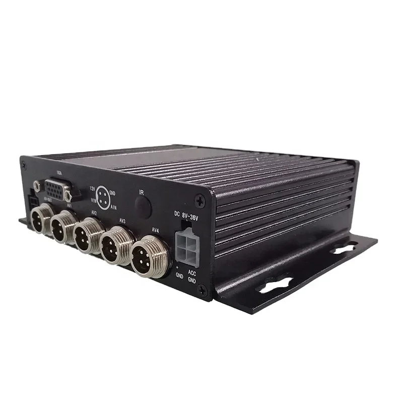 

HYF MDVR 4 Channels Mini Size Taxi Car Van Train Vehicle Trailer Bus Truck Monitoring System AHD 1080P SD Card Mobile DVR