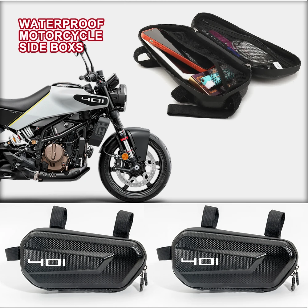 Handlebar Bag Motorcycle Waterproof Phone Storage Bag Accessories For Norden 901 Husqvarna 701 ENDURO 701 Vitpilen 401 250