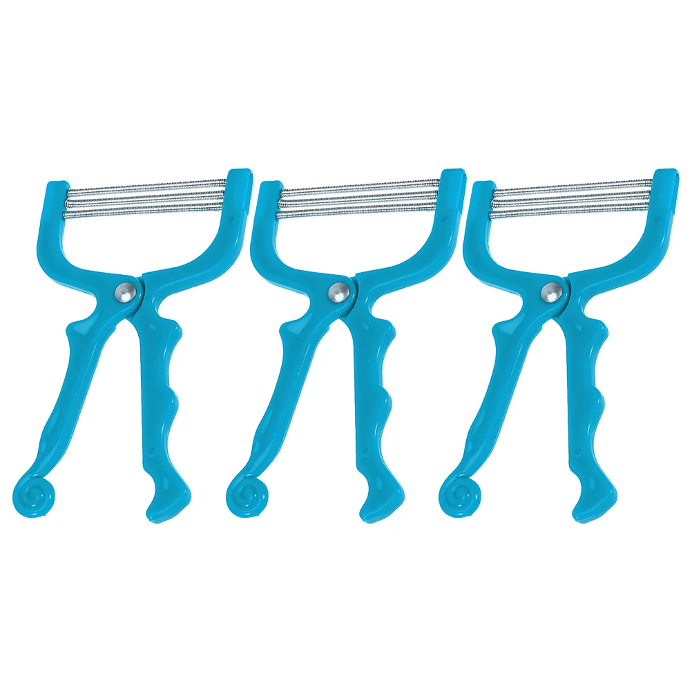 

3 Pcs Hair Epilator Tongs Facial Trimmer for Men Remover Care Supplies Manual Miss