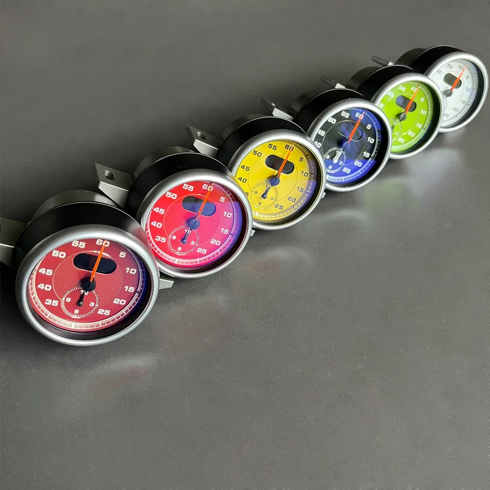 

For Porsche Cayenne Panamera Boxster 718 911 Macan Cyaman car watch Stopwatch Tachometer CompassInstrument interior Modification