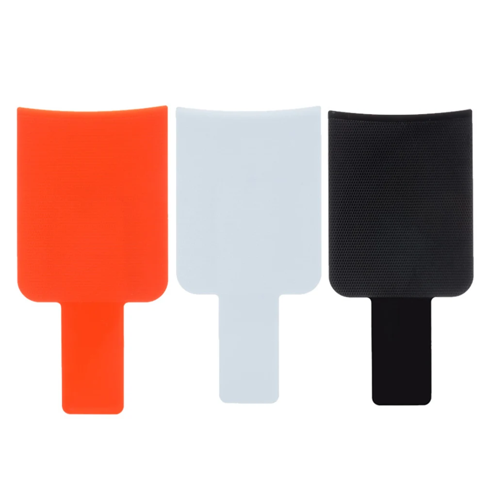 

3pcs Dyeing Board Highlighting Tools Flat Coloring Paddle Salon Home Use Diamond Texture Anti Slip Professional Painting