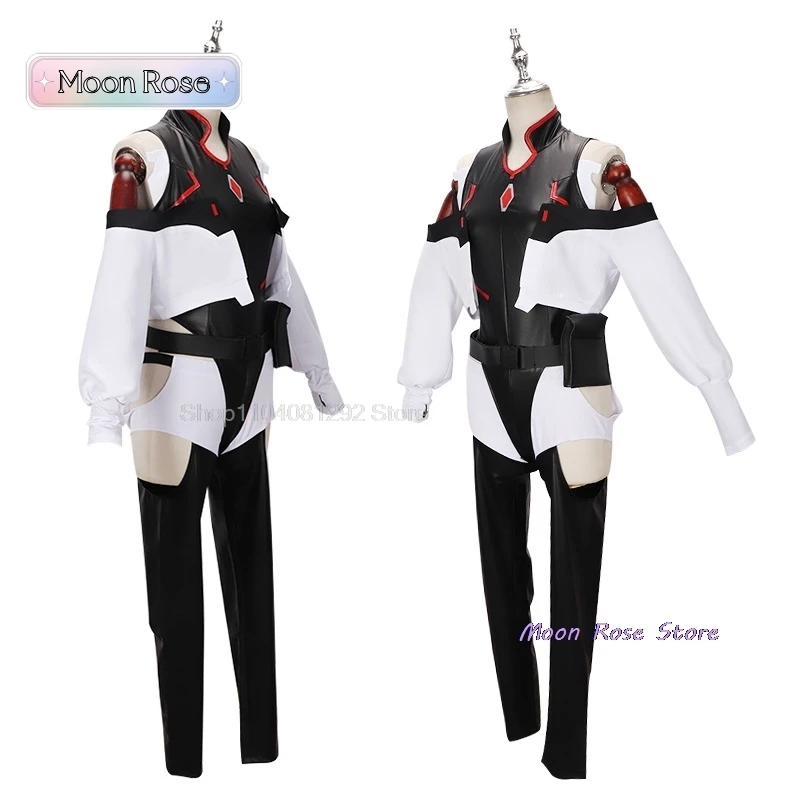 Game Cyber Lucy Kostuum Punk Cosplay Anime Sexy Vrouwen Bodysuit Jumpsuit Lucy Pruik Rollenspel Uniform Halloween Kleding