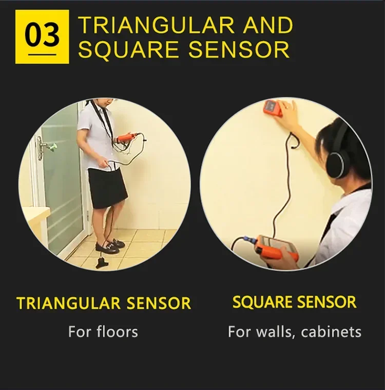 

Hot Sale L50 China Underground Water Pipeline Leak Sensor Detector Slab Leak Detector Water Leak Detection Device