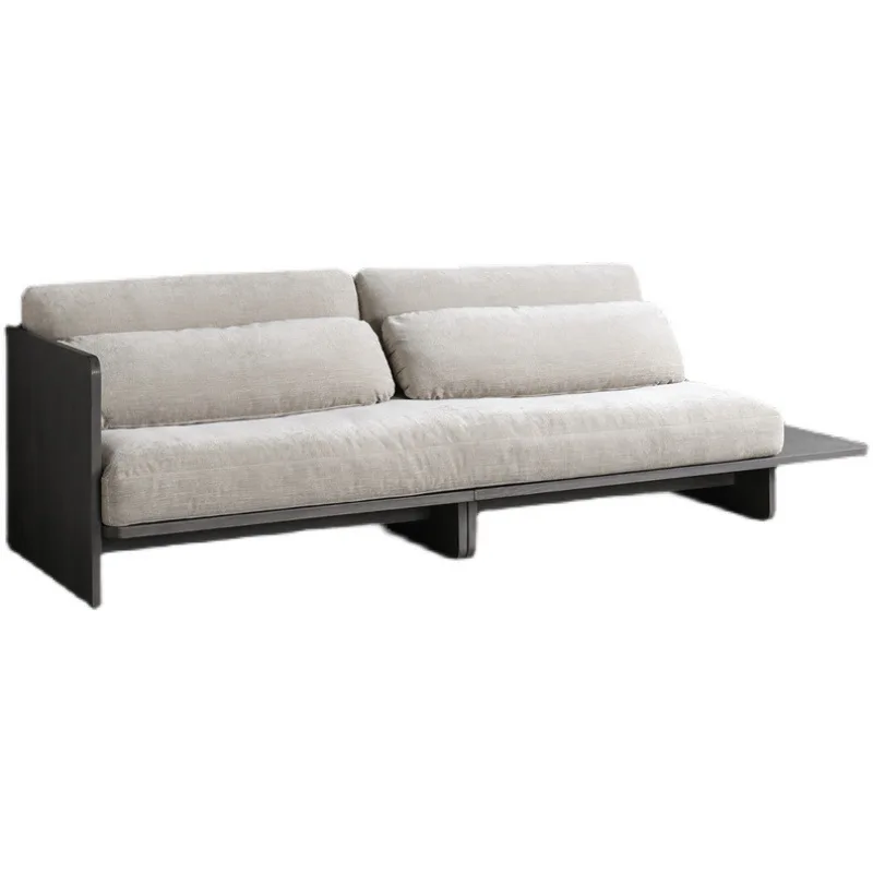 

Modern Nordic simple household living room small apartment sofa edge few small table wooden legs round