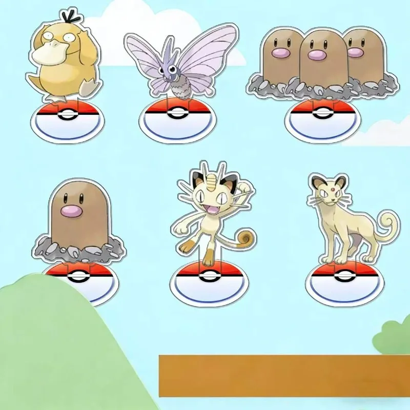 

Оригинальный акриловый самодельный мультяшный аниме-брелок-подвеска Мяу-чан, коллекционный декор, подарок для фанатов и детей