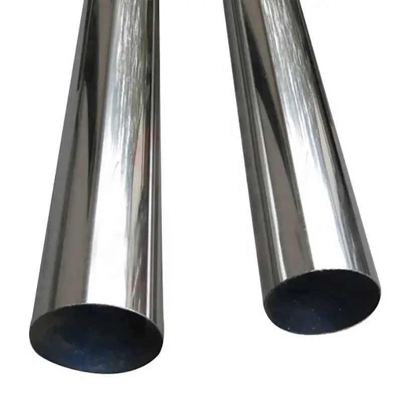 201 304 304L 316 316L round oval stainless steel welded muffler pipe motorcycle exhaust seamless steel pipes