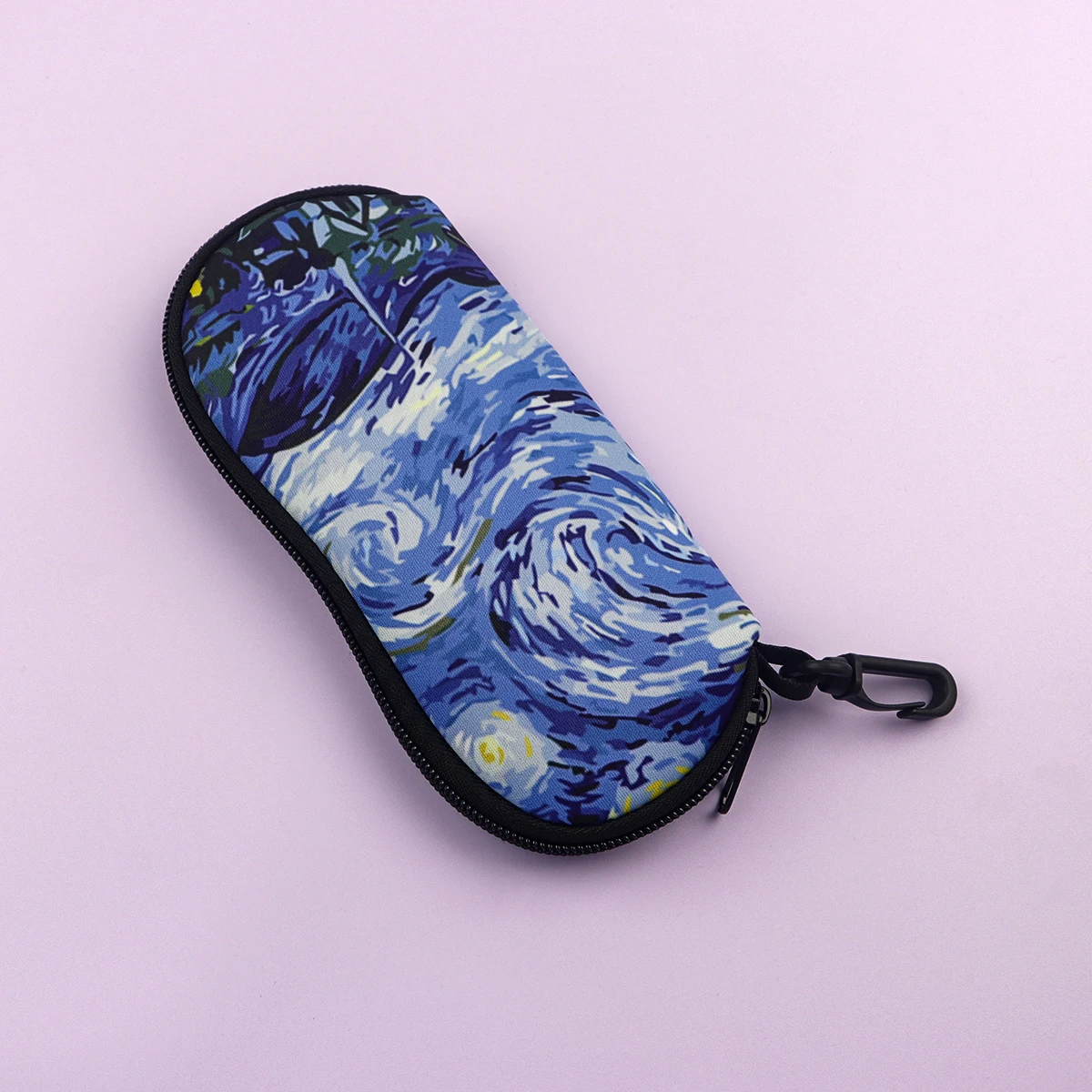 Colourful Floral Flower Shell Eyeglasses Protector Cases Women Men Portable Sunglass Case Glasses Bag 1pc