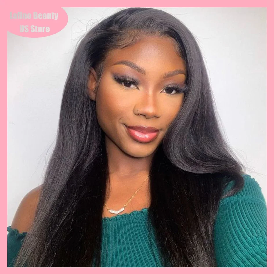 

Lafino Glueless 5x5 Hd Lace Closure Wig Straight Wig 4x4 Closure Human Hair Wig Bob Wigs Wear And Go Black Wig Brazilian