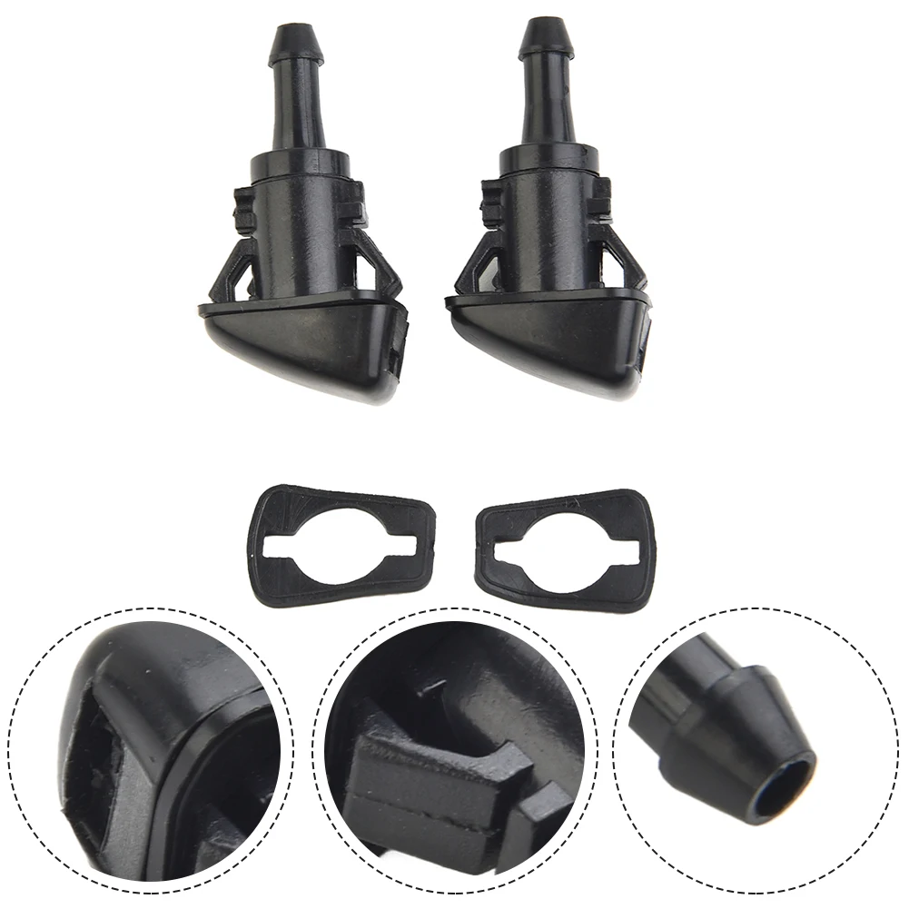 Windscreen Washer Nozzle Replacement For For Mitsubishi 2006-2012 Maintains Factory-Aligned Spray Pattern and Coverage