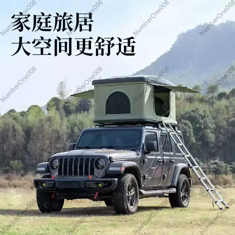 

Автоматическая палатка на крышу автомобиля для кемпинга, с защитой от комаров и дождя, из АБС-пластика, для самостоятельных поездок.