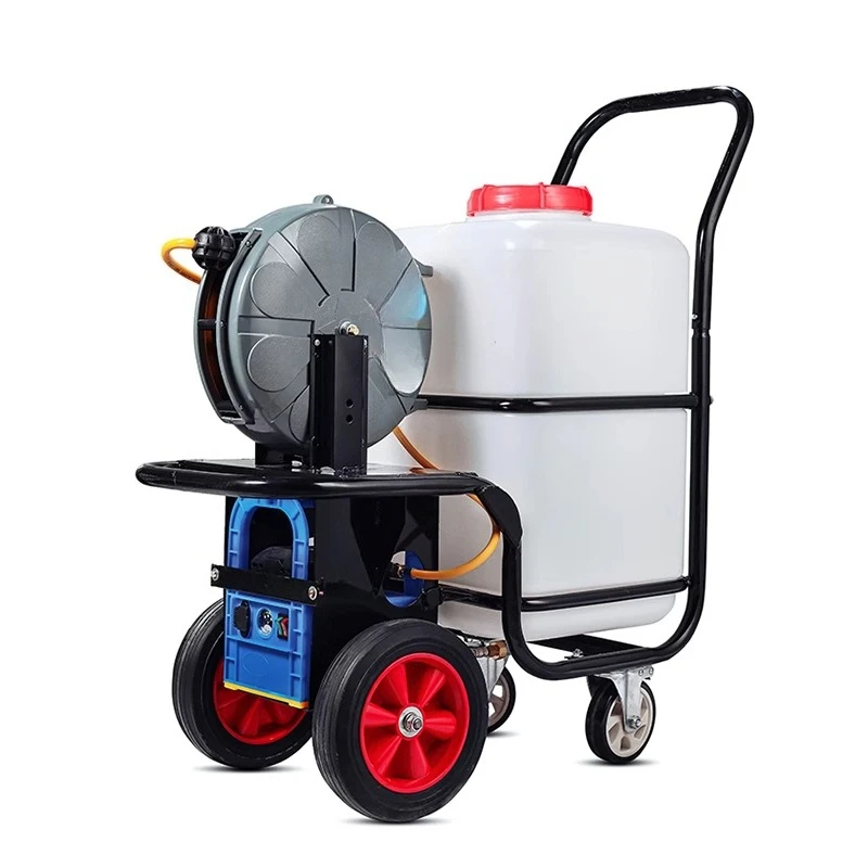 

Agricultural high-voltage charging model, automatic tube collection, hand-push 60L sprayer, electric sprayer
