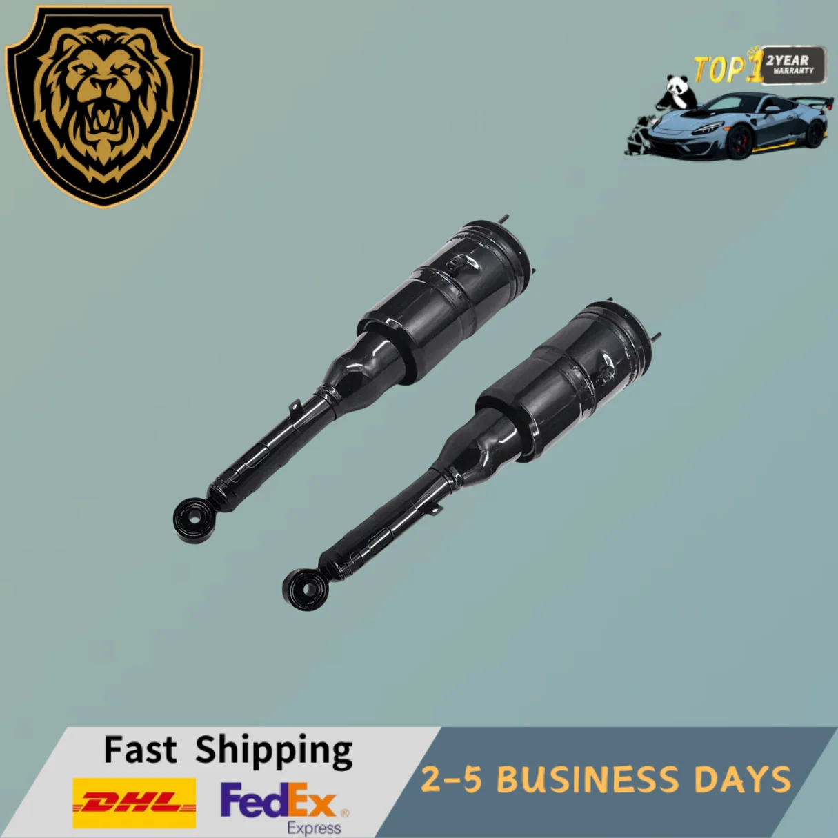 

Pair Front L+R Air Suspension Shock Struts For Toyota Crown Majesta 2003-08