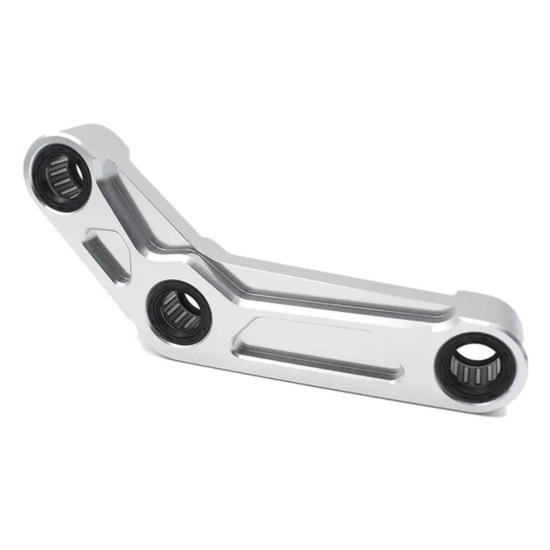 Compact Motorcycle Rear Suspension Cushion Connecting For MT07 FZ07 2014-2023 XSR700 YZF R7 Lowering Links Kit Parts Silv