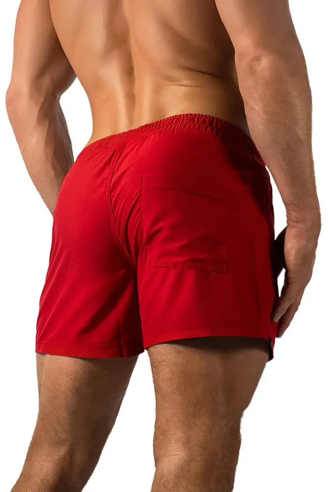 Herren Marathon Running Sweat Shorts mit Reißverschlusstasche Fitness Athletic Atmungsaktive Jogginghose Outdoor Sport Training Kurze Hose – Detail 10