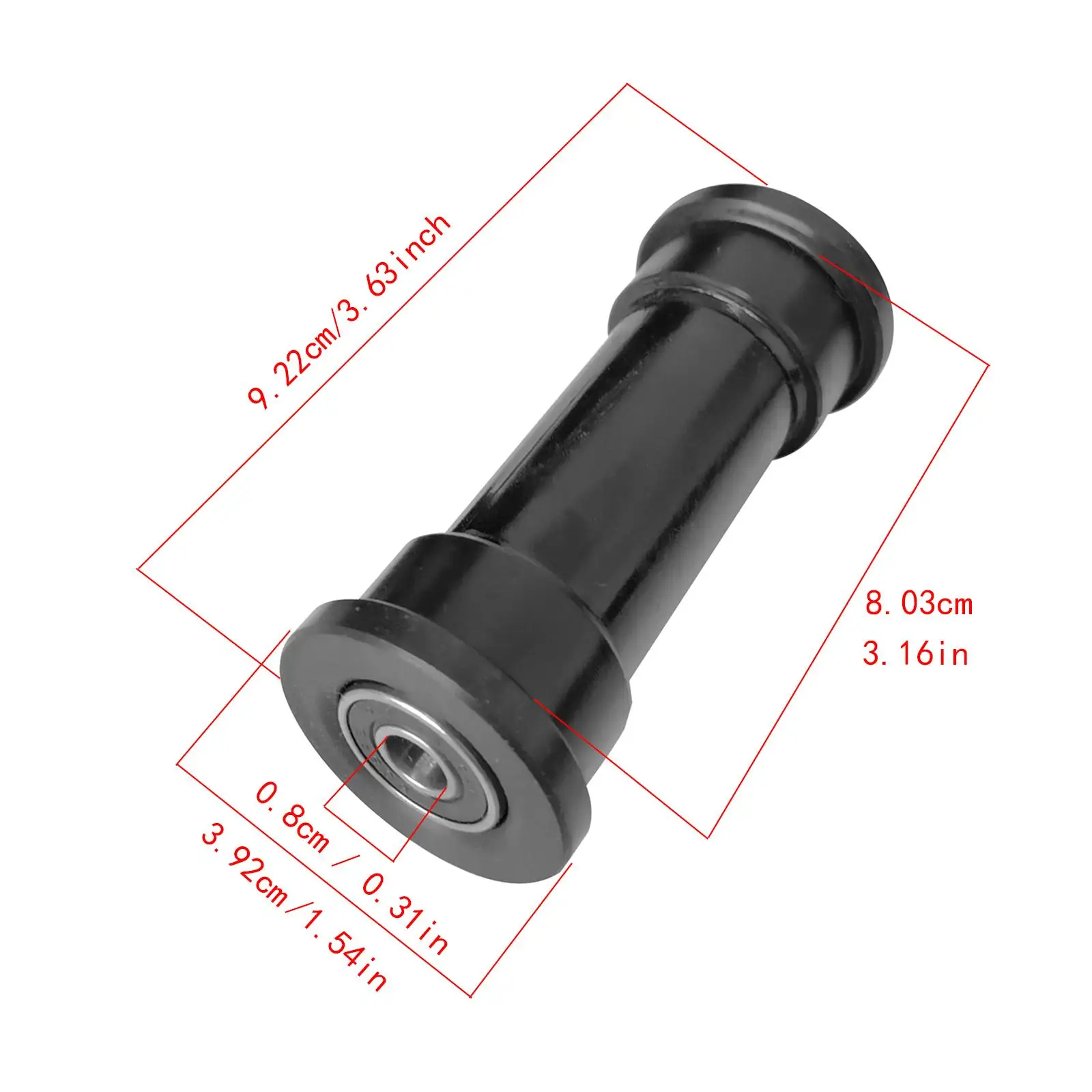 آلة التجديف تحمل محامل العجلات تدريبات البكرة في الأماكن المغلقة سهلة التركيب متعددة الاستخدامات معدات التمرين ملحقات أجزاء الصالة الرياضية #6