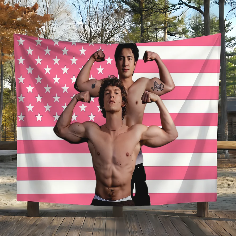 Popular TV Heated Rivalry Shane and Ilya flag Suitable For Party Club Outdoor Interior Wall Art Decoration Banner Fans Gift