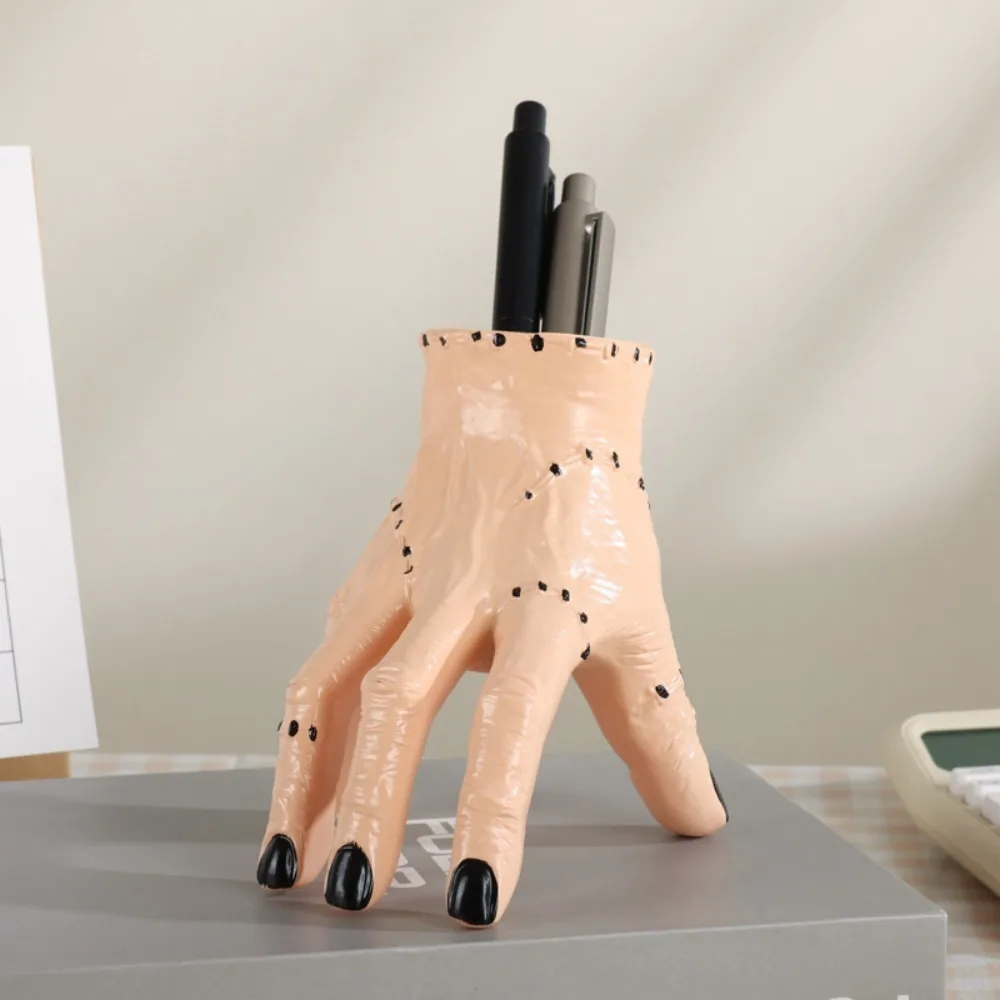 Adams Broken Hand Horror Palm Creative Multifunctional Pen Holder Vinyl Living Room Desk Decoration Succulent Potted Ornament