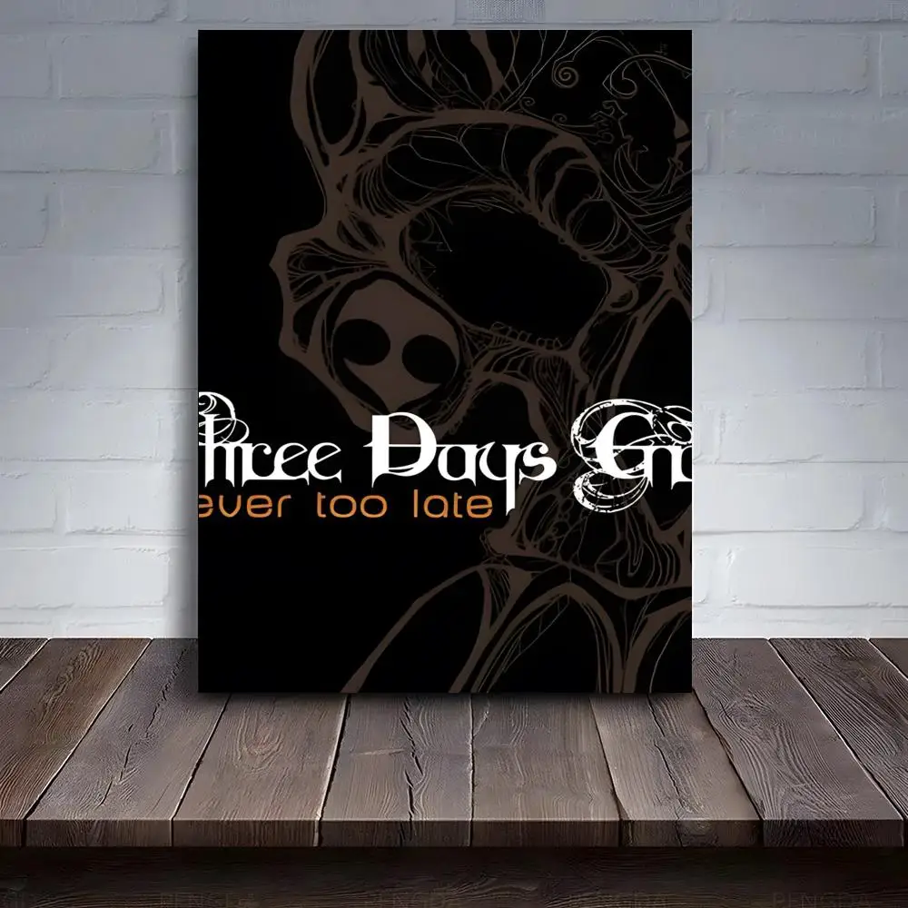 Rock Band T-three Days G-grace Poster PC Hot Poster Art HD Canvas AAA Advanced Aesthetic Printing Paper Wall Art For Living Room