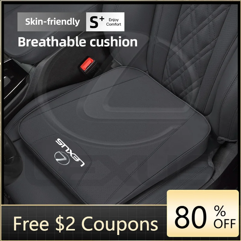 

Interior Mouldings Car Driver Seat Leather Booster Cushion Cover Memory Foam Pad For Lexus ES300 RX330 RX300 GS300 IS250 IS200 C