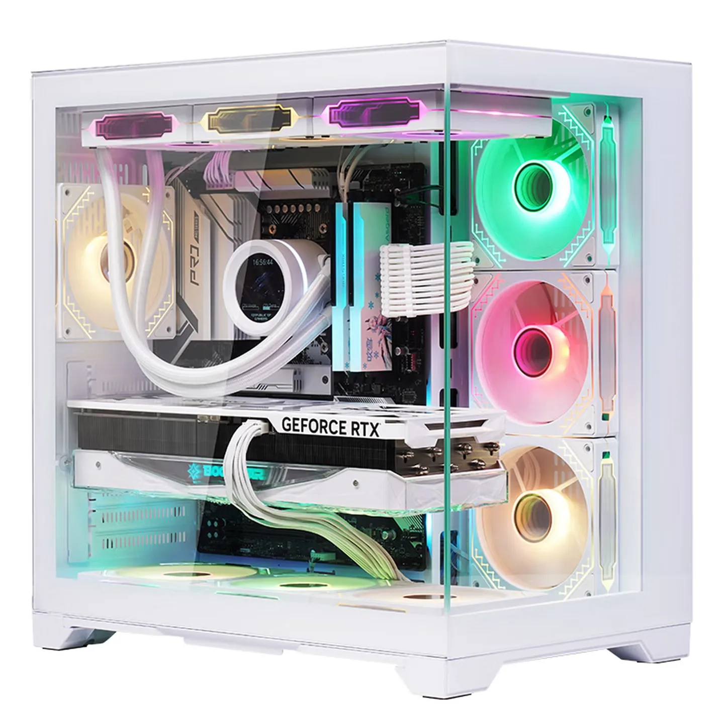 WJCOOLMAN Lonely Warrior PLUS Full-View Edition Sea View Room Computer Case Supports 360 Water Cooling / ATX Motherboard
